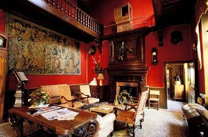 France, Haute-Saône (70), village de Gray, l' hôtel restaurant du château de Rigny