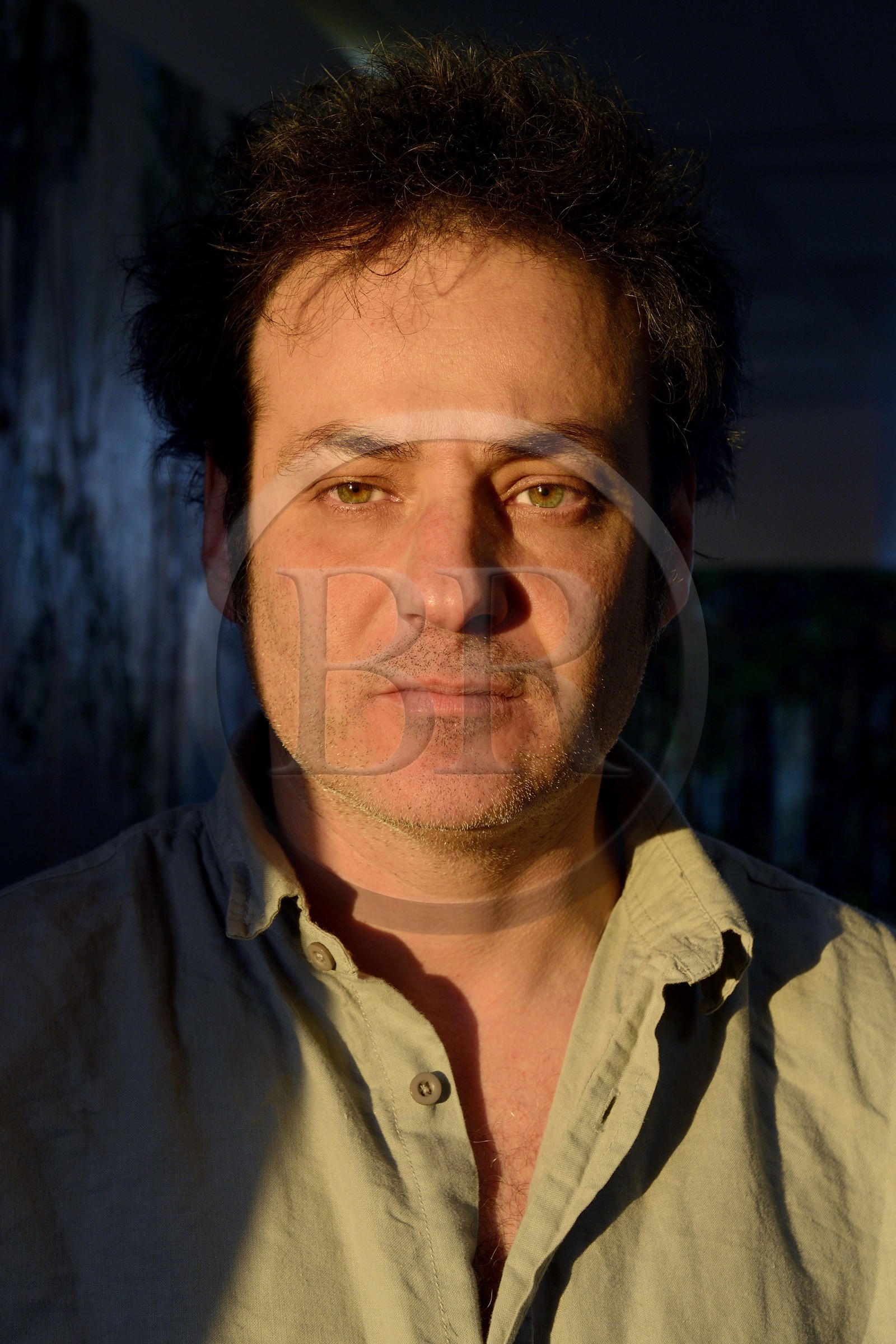 France, Val-d’Oise (95), Gonesse, atelier de l'artiste Fred Kleinberg au sein de l'entreprise Manutan