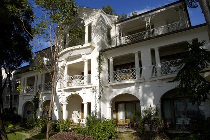 Caraïbes, île de la Barbade, plage de l' hôtel de luxe Sandy Lane