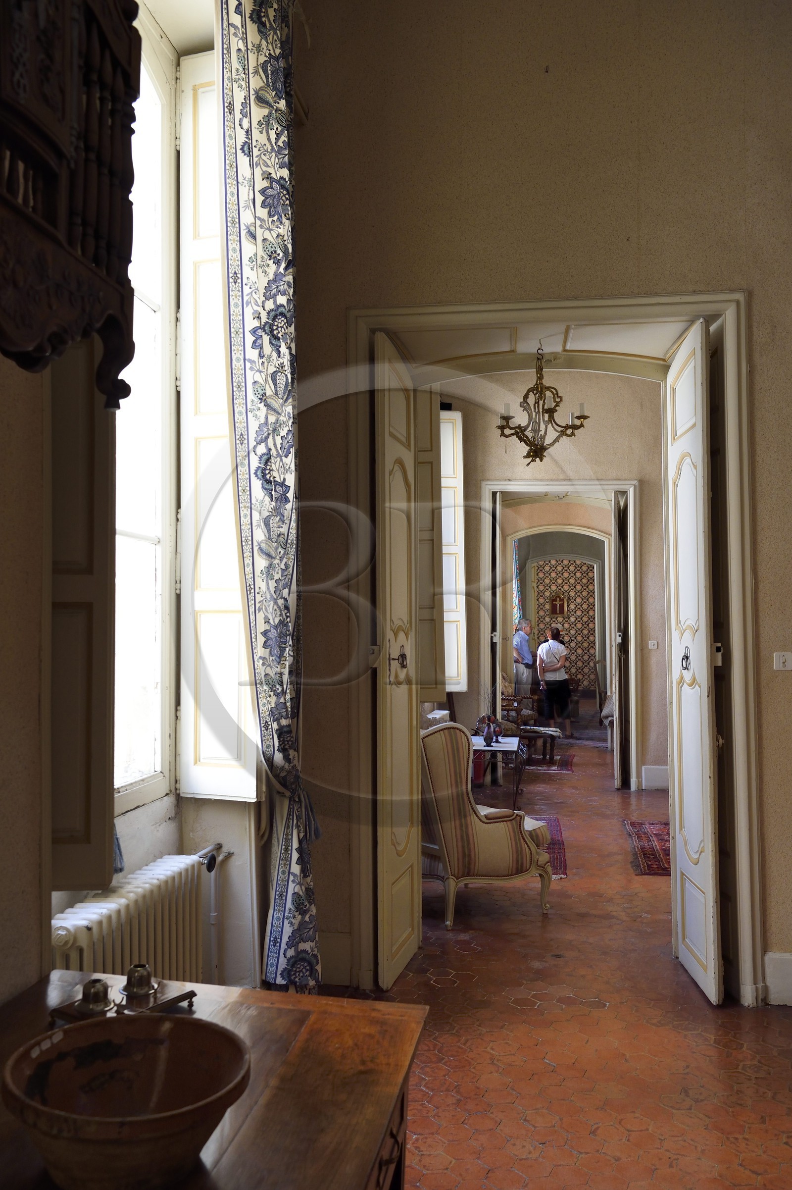 France, Bouches-du-Rhône (13), Arles, l’hotel particulier de Vernon (XVIIIe siècle) propriété de la famille Dervieux depuis quatre générations