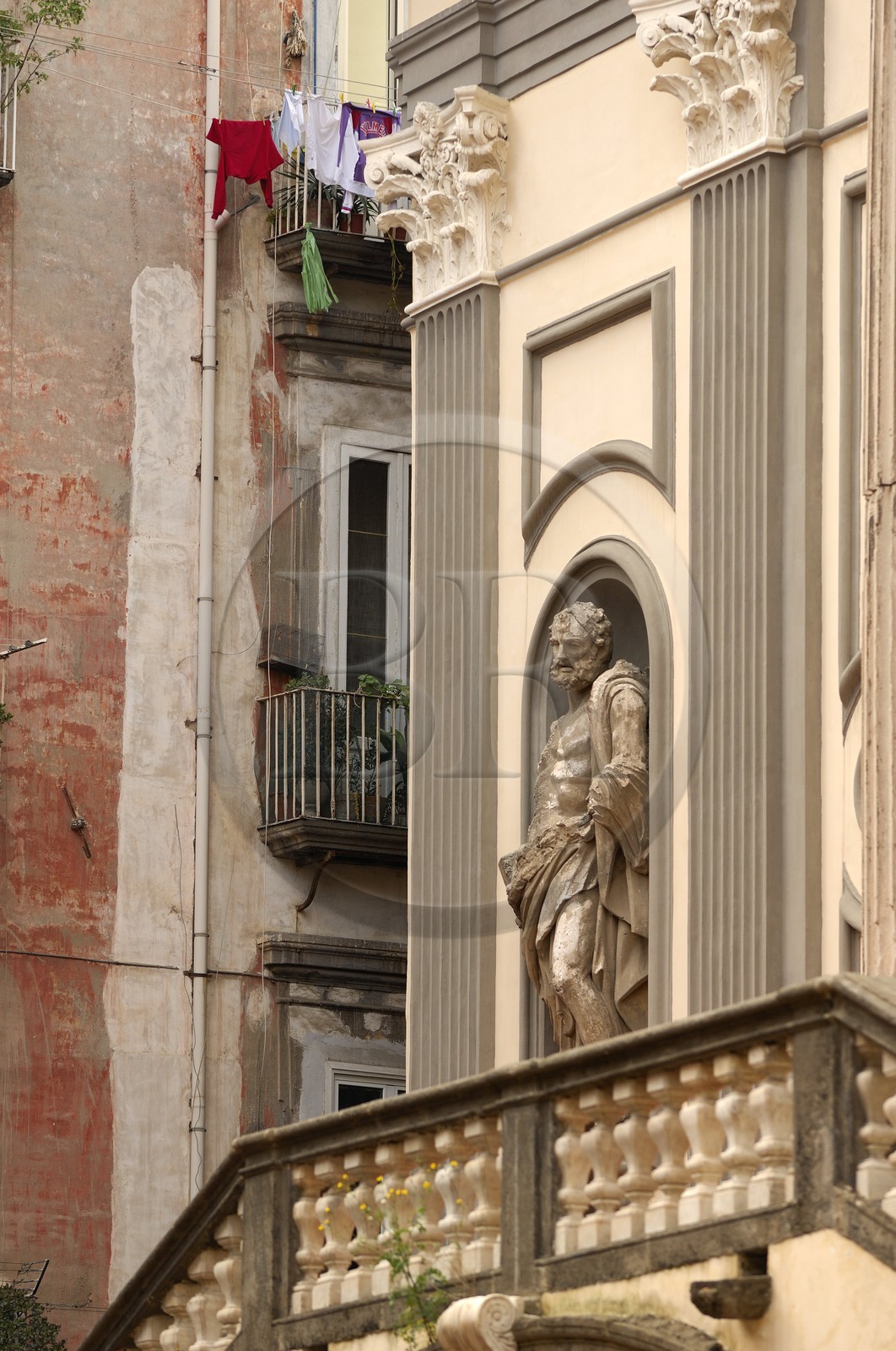 Italie, Campanie, Naples, centre historique classé Patrimoine Mondial de l'UNESCO