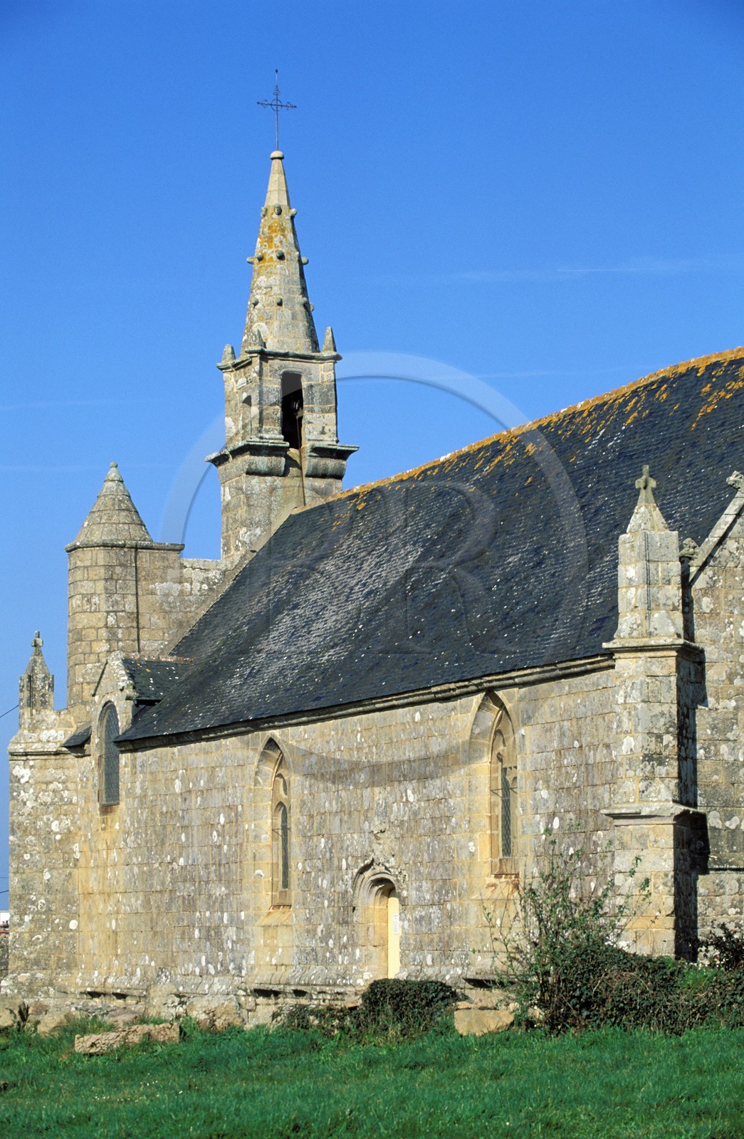France, Morbihan (56), Plouharnel, la chapelle Notre-Dame-des-fleurs