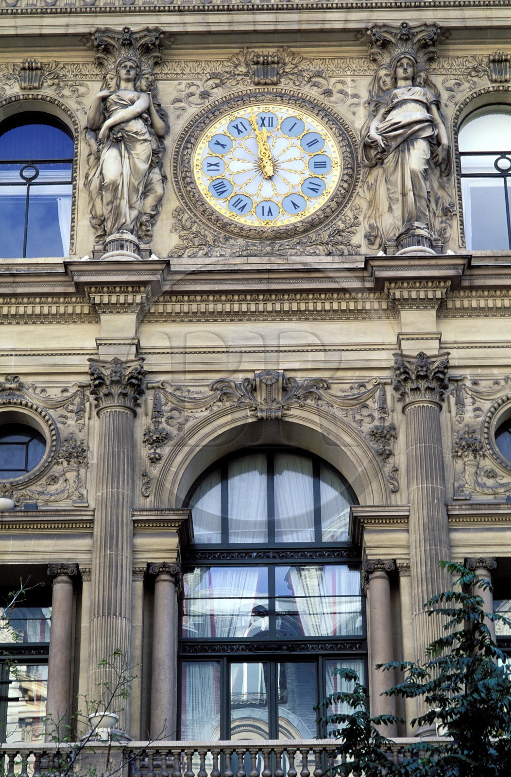 France, Paris, main office of the Credit Lyonnais bank (Italians Boulevard)