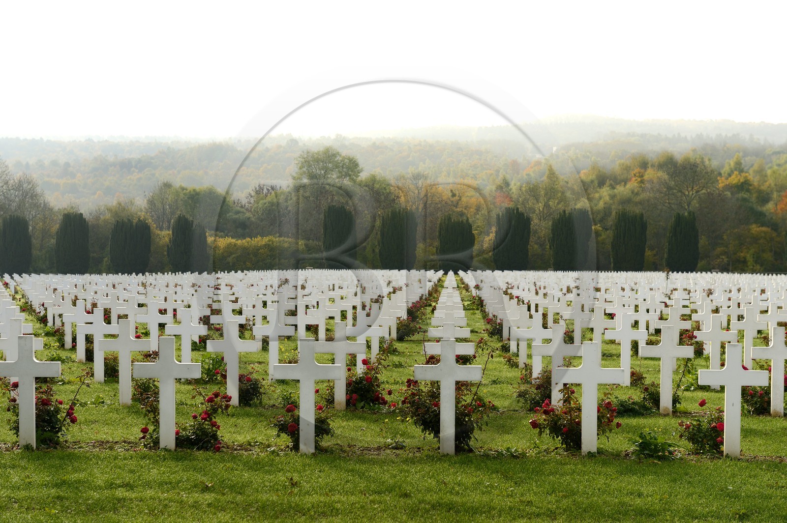 France, Meuse (55), Douaumont, bataille de Verdun, ossuaire de Douaumont, nécropole nationale