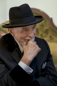 France, Paris (75), Musée Maillol, le peintre et sculpteur allemand Markus Lüpertz lors de son exposition en dialogue avec l'oeuvre d'Aristide Maillol