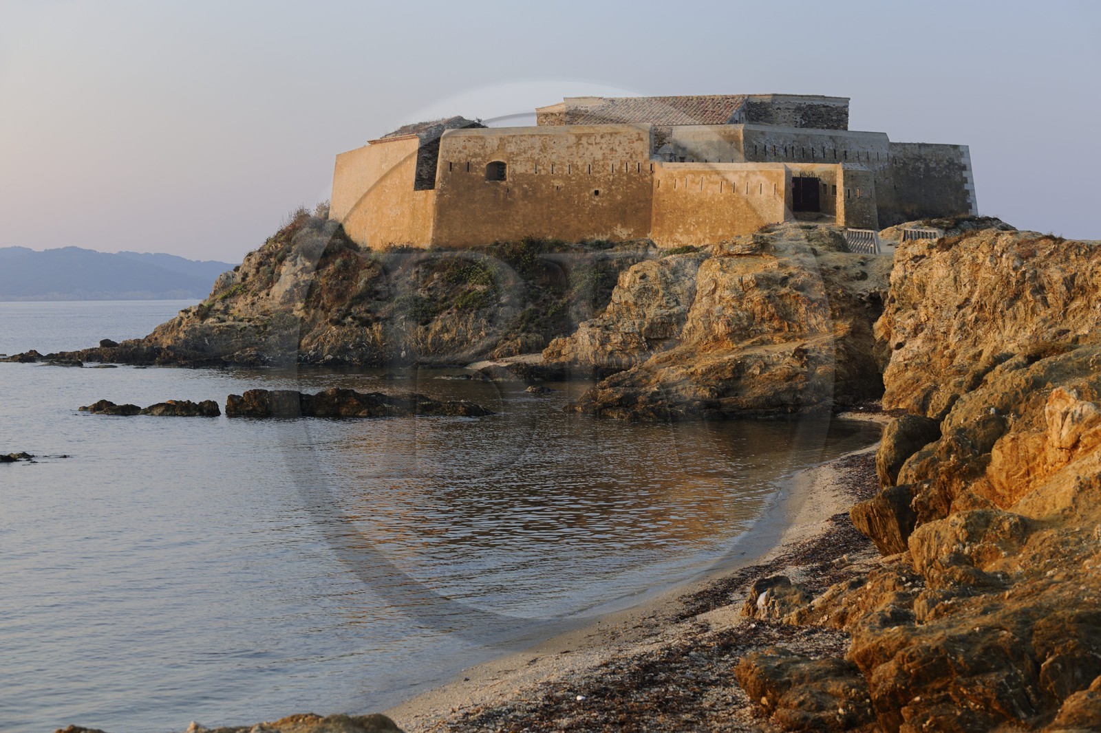 France, Var, Presqu'ile de Giens, the Tour Fondue