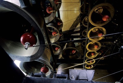 France, Savoie (73), Chambéry, château des Ducs de Savoie, carillon de 70 cloches (un des plus grand d'Europe)