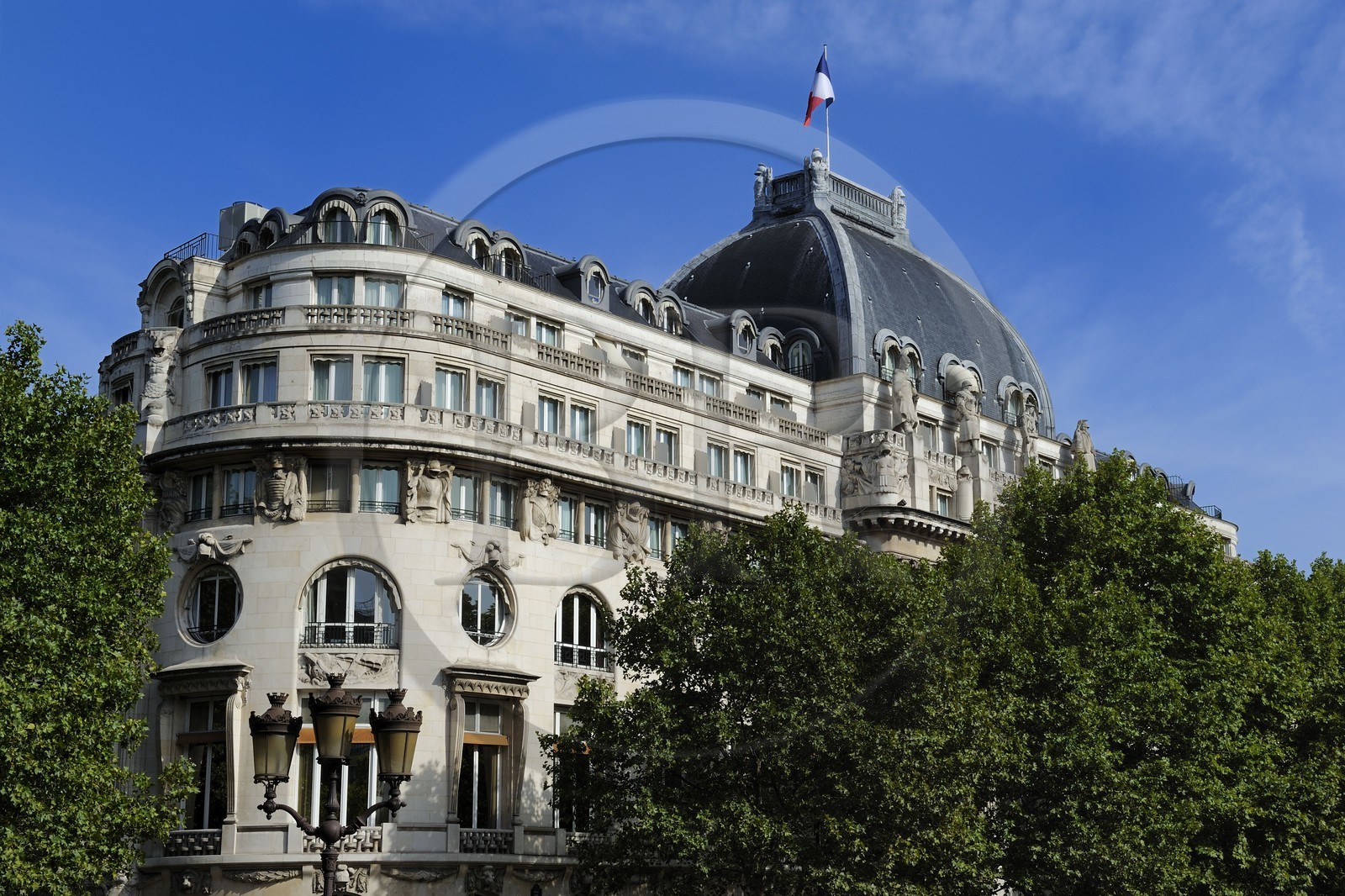 France, Paris (75), Cercle Militaire (Cercle National des Armées) place Saint-Augustin