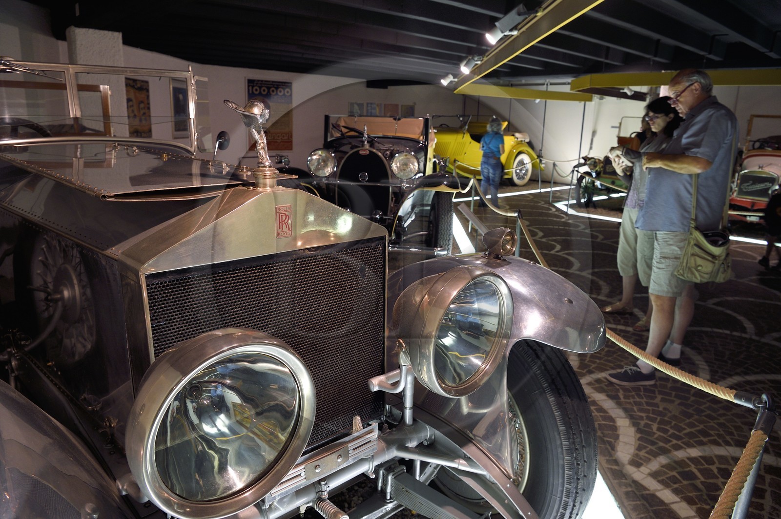 Switzerland, canton of Valais, Martigny, Pierre Gianadda Foundation, Musée de l'automobile, Rolls-Royce type Silver Ghost (1923)