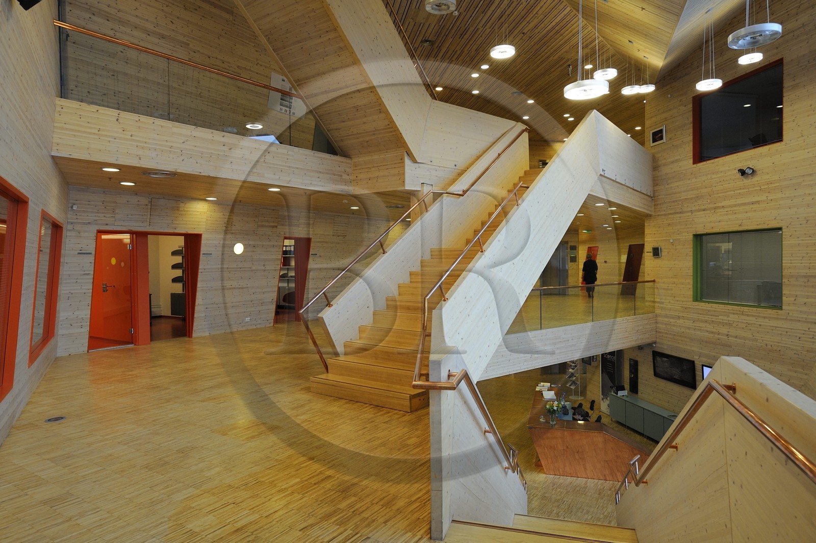 Norvège, Svalbard (Spitzberg), Longyearbyen, l’université de Svalbard