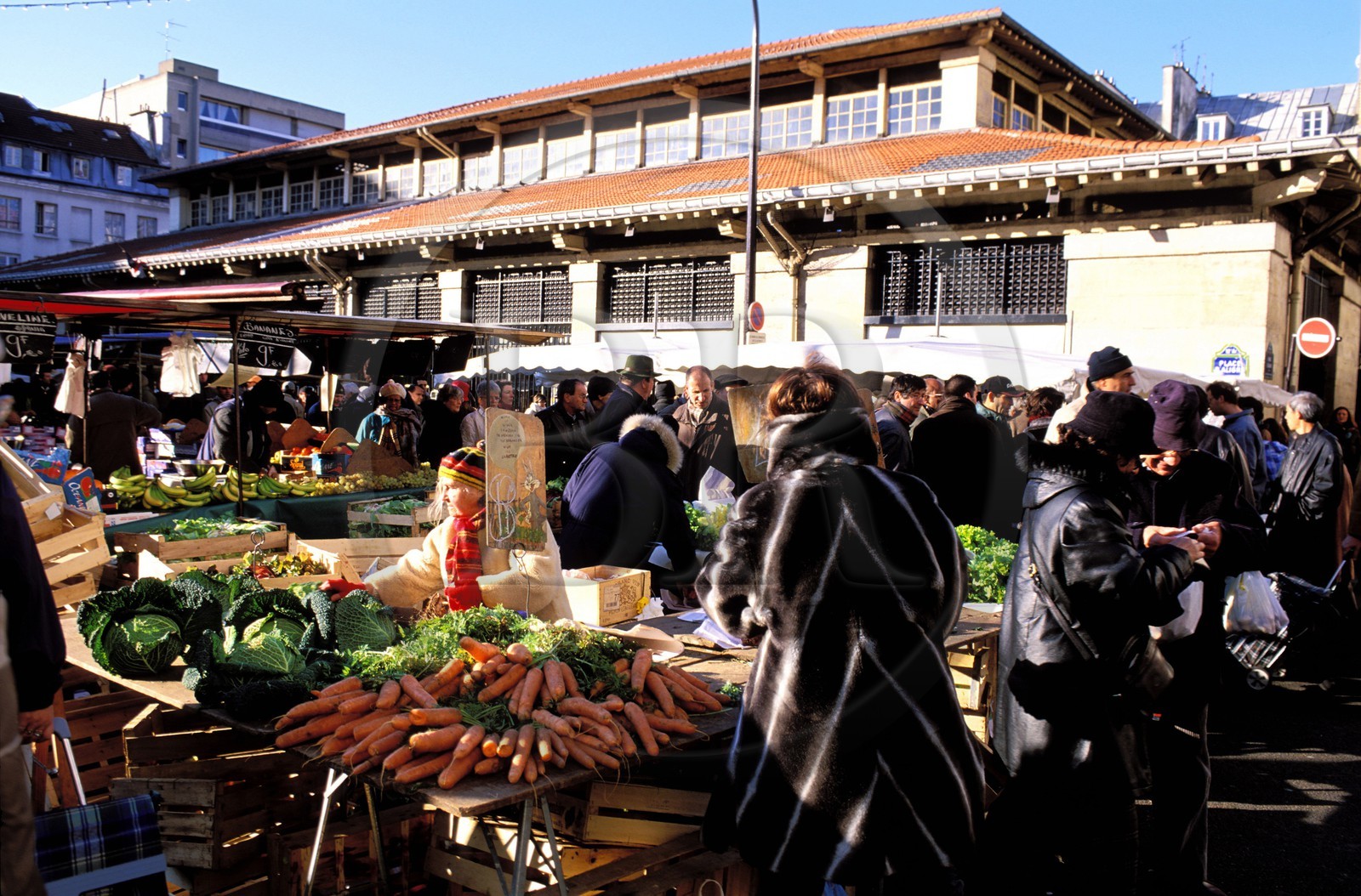 France, Paris, Aligre market, Aligre square