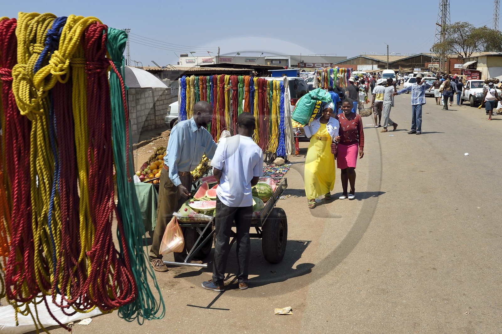Zimbabwe, Harare, Mbare market