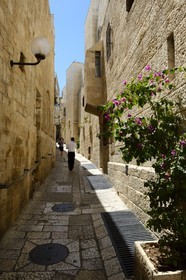 Israel, Jérusalem, ville sainte, vieille-ville classée Patrimoine Mondial de l'UNESCO, le quartier armenien, quartier de la rue Saint James