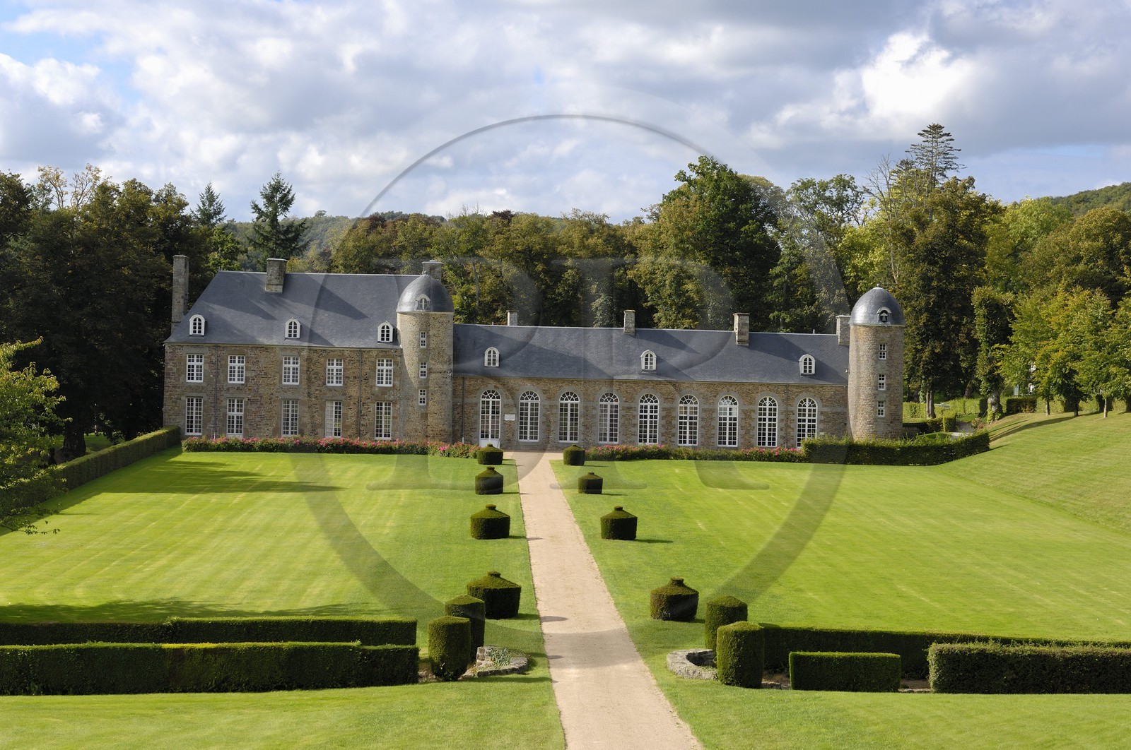 France, Calvados (14), la Suisse normande, château de Pontécoulant