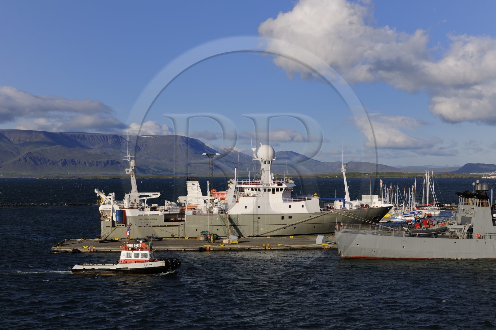 Islande, Reykjavik, le port
