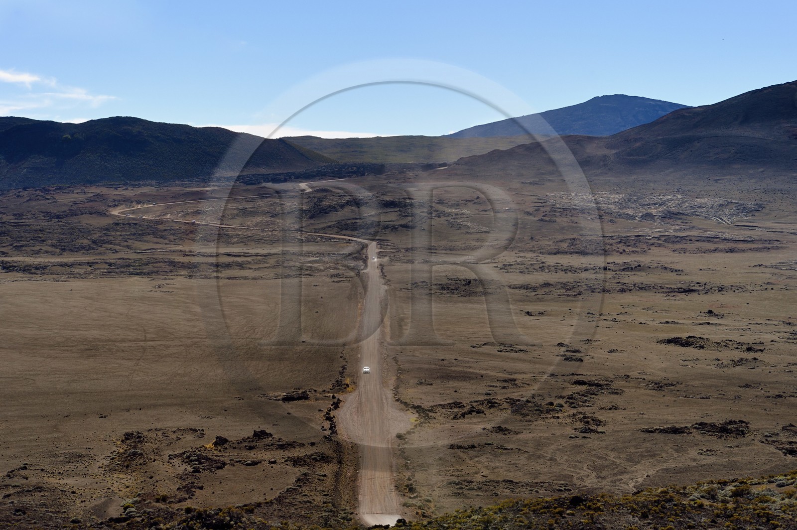 France, Reunion island (French overseas department), Reunion National Park listed as World heritage by UNESCO, Piton de la Fournaise volcano, the Plaine des Sables