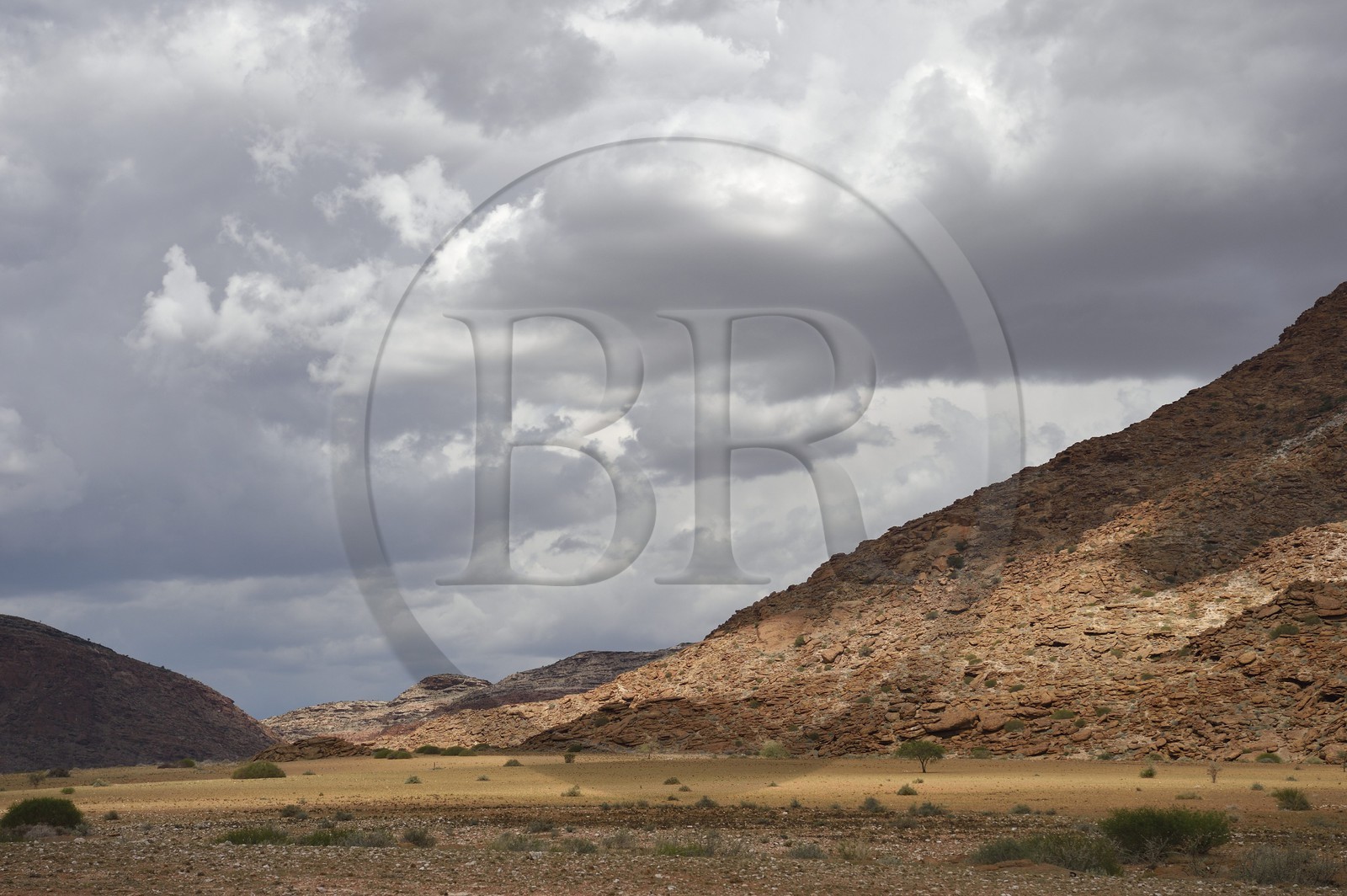 Namibie, région de Khomas, désert du Namib en bordure du Gamsberg Nature Reserve à l'ouest et du parc national Namib Naukluft à l'Est