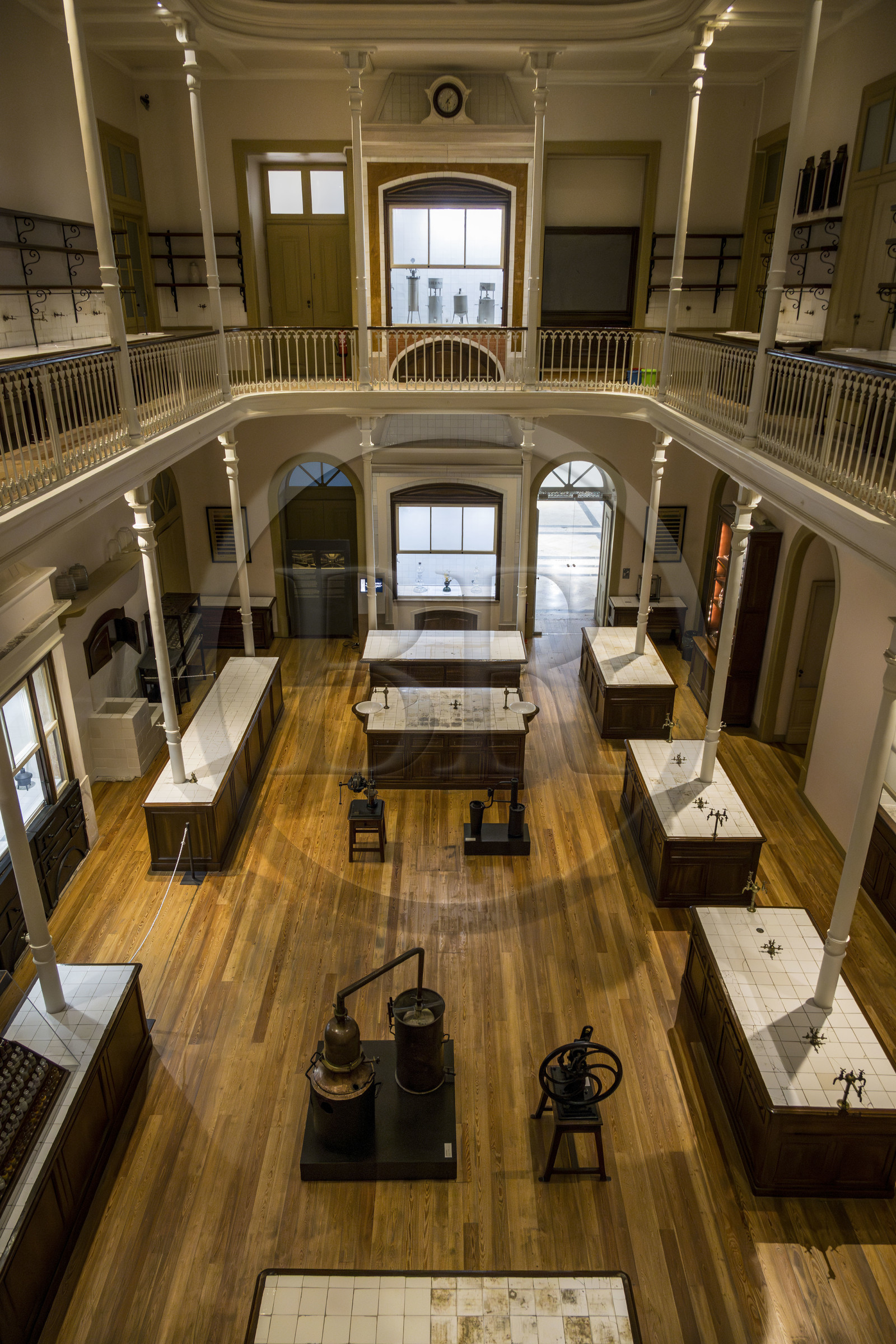 Portugal, Lisbonne, Musée national d'histoire naturelle et des sciences (Museu Nacional de Historia Natural e da Ciencia), ancien laboratoire de chimie