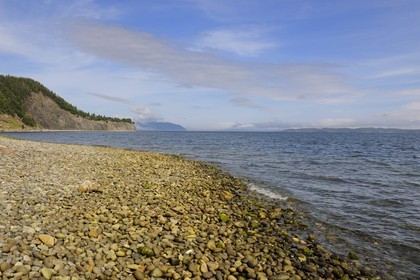 Canada, Newfoundland and Labrador Province, Newfoundland Island, Corner Brook Fjord, on the Capitain Cook's footsteps