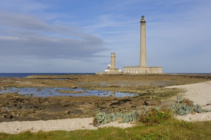 France, Manche (50), Val de Saire, Pointe de Barfleur, le phare