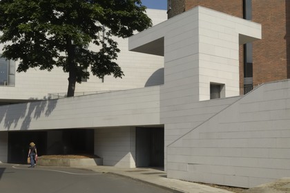 Irlande, Dublin, Trinity College, Parson's Podium (Grafton Architects)
