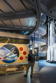 France, Guyane, Kourou, Centre Spatial Guyanais (CSG), Guyaspace Expérience (ancien Musée de l'Espace)