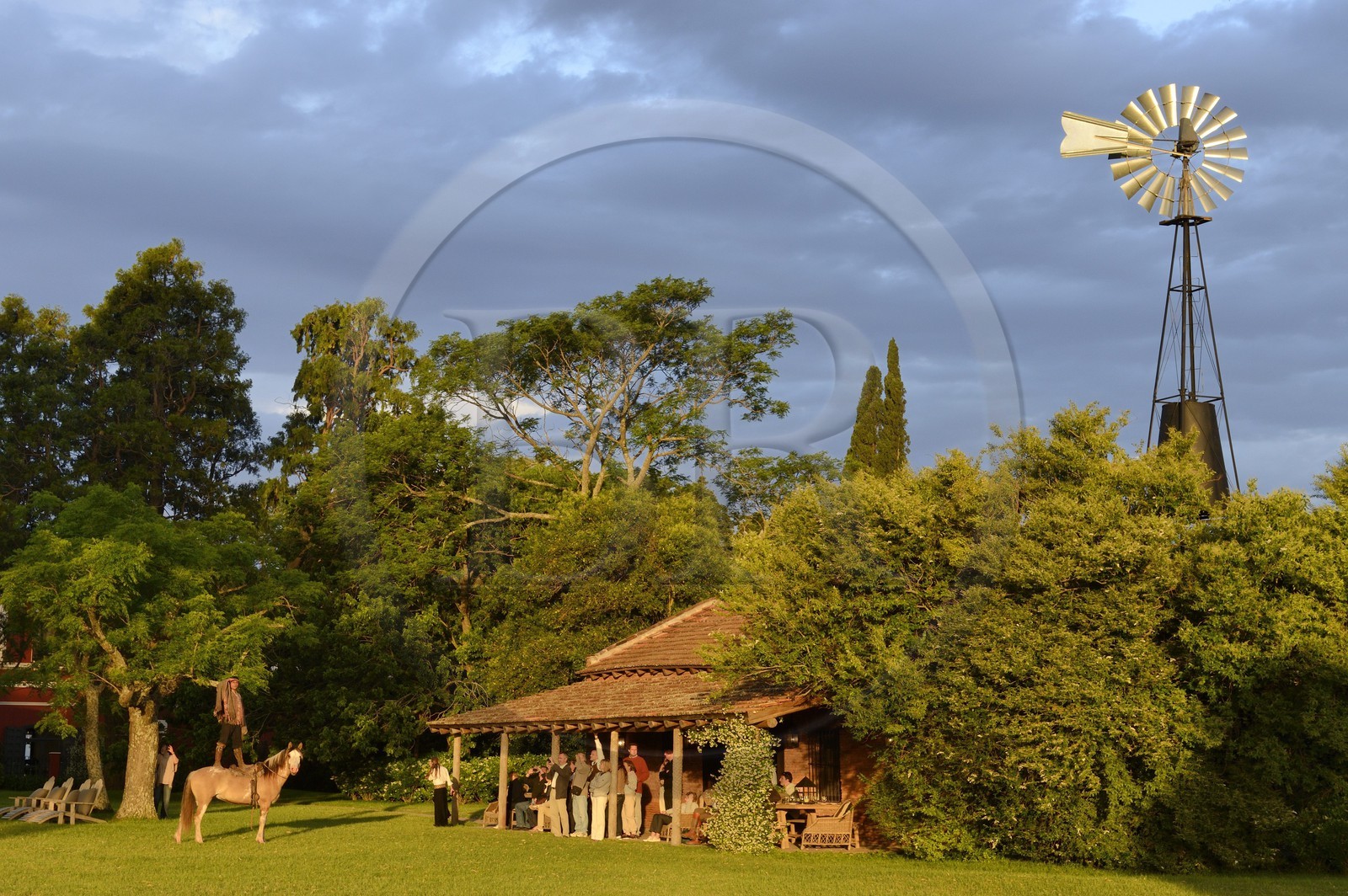 Argentine, province de Buenos Aires, San Antonio de Areco, estancia La Bamba de Areco