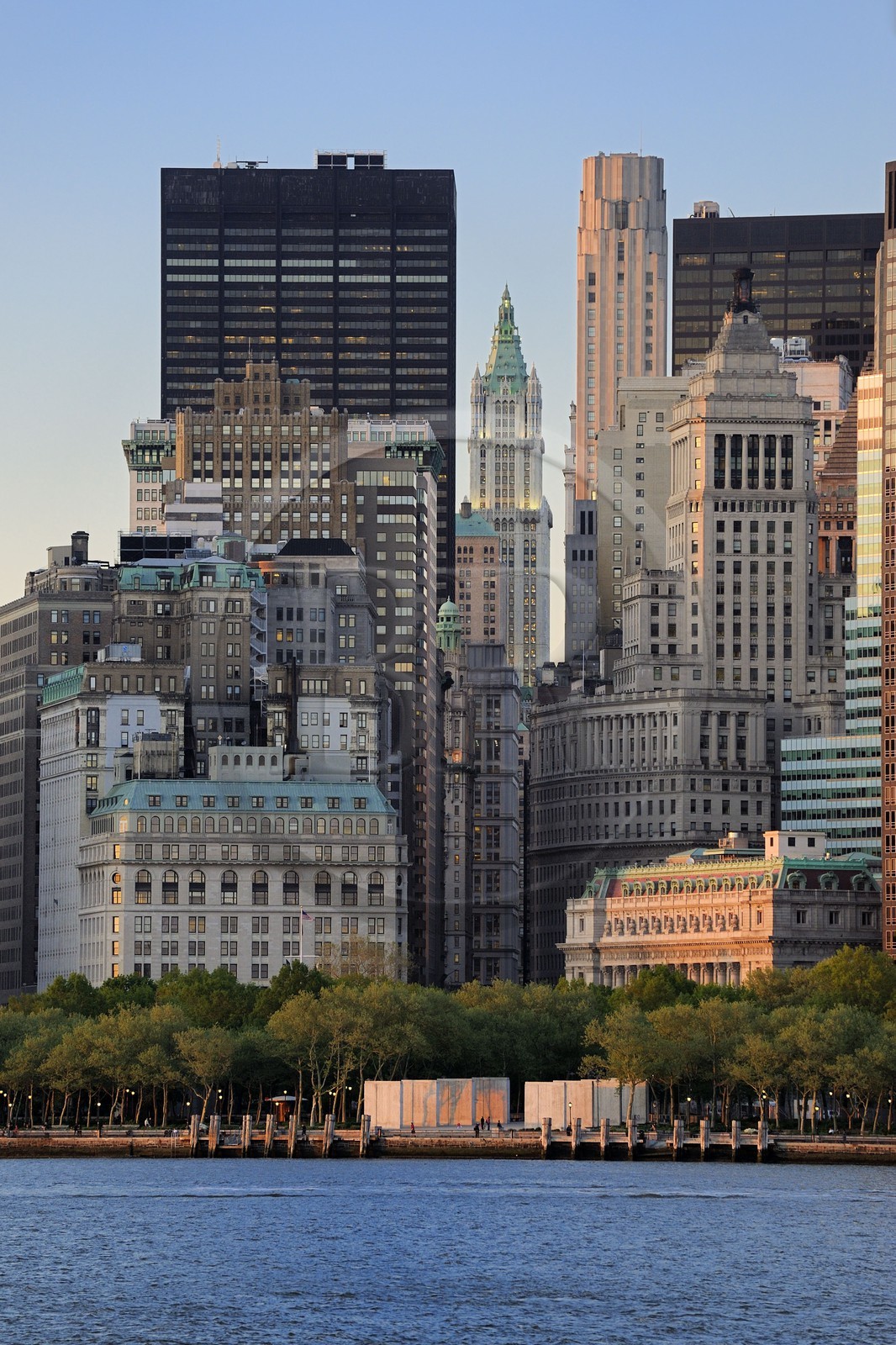 United States, New York, southern tip of Manhattan, Financial District buildings