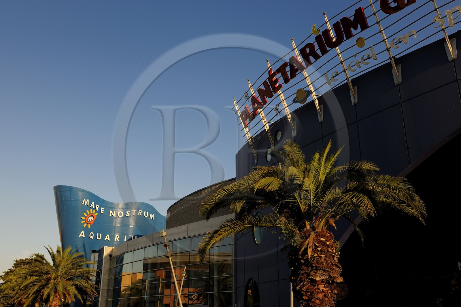 France, Hérault (34), Montpellier, Centre Commercial Odysseum, planetarium Galilée et aquarium Mare Nostrum
