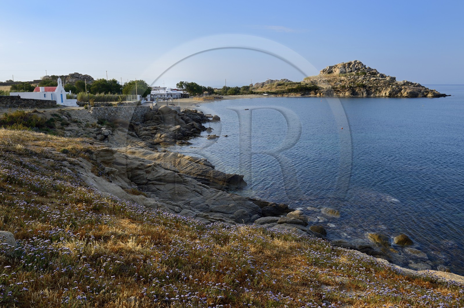 Greece, Cyclades islands, Mykonos island, village of Platis Gialos