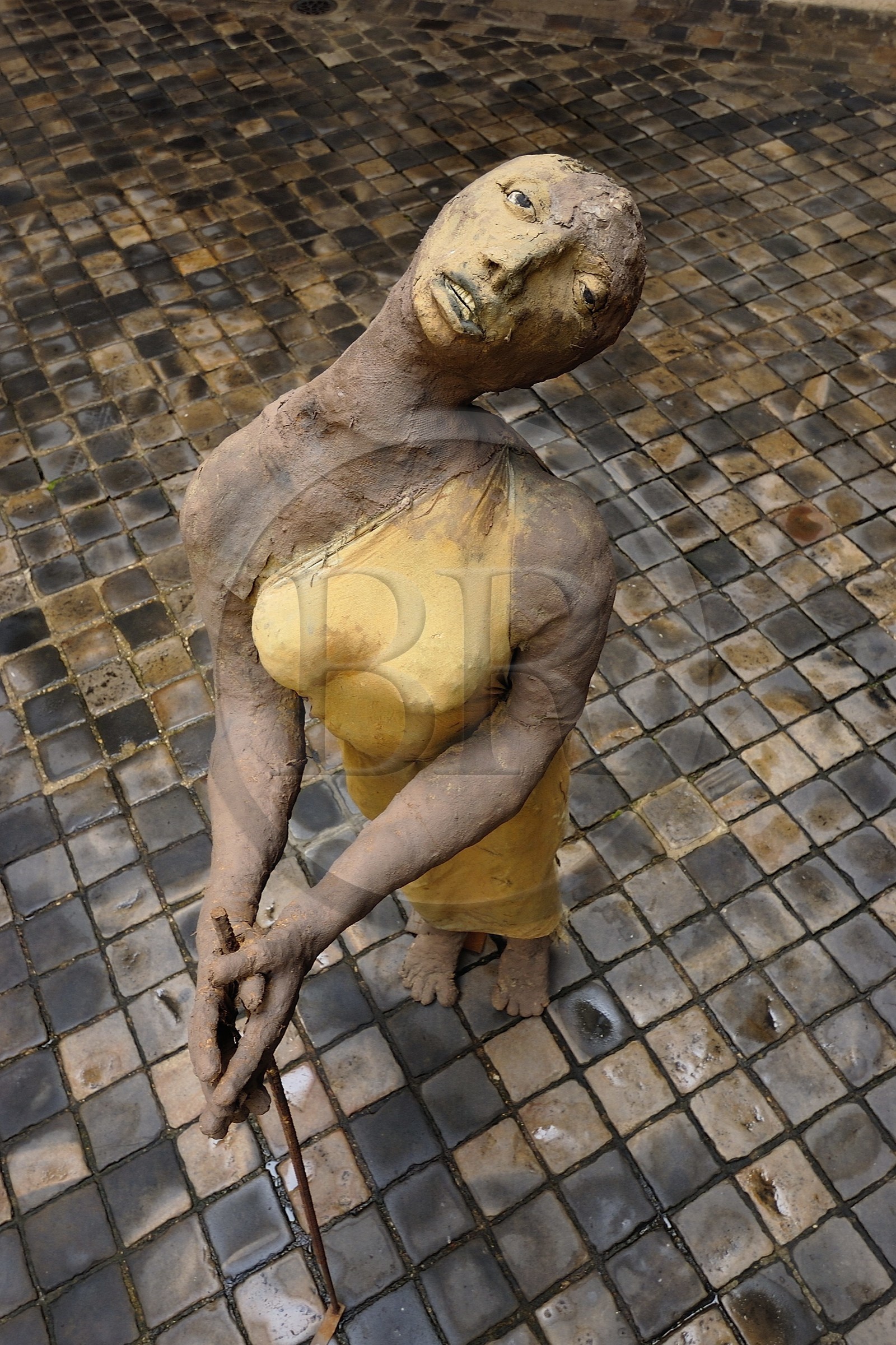 France, sculpture de Ousmane Sow