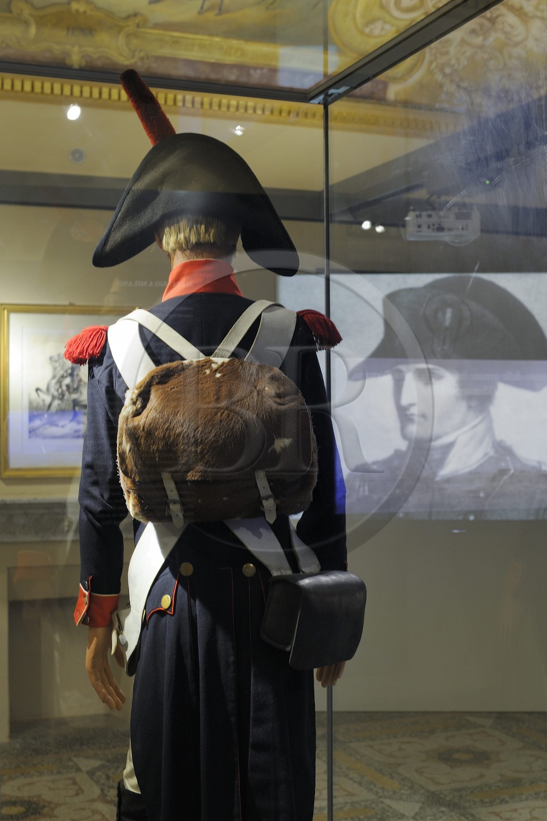Italie, Piémont, Marengo Museum, la bataille de Marengo eut lieu le 14 juin 1800 près de la ville de Alessandria à 70 km au nord de Gênes entre les victorieuses forces françaises de Napoleon Bonaparte et l'armée autrichienne