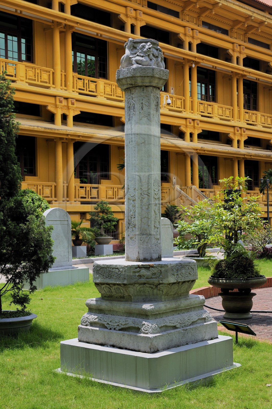 Vietnam, Hanoi, National Museum of Vietnamese History and former Ecole française d'Extrême Orient - French School of the Far East