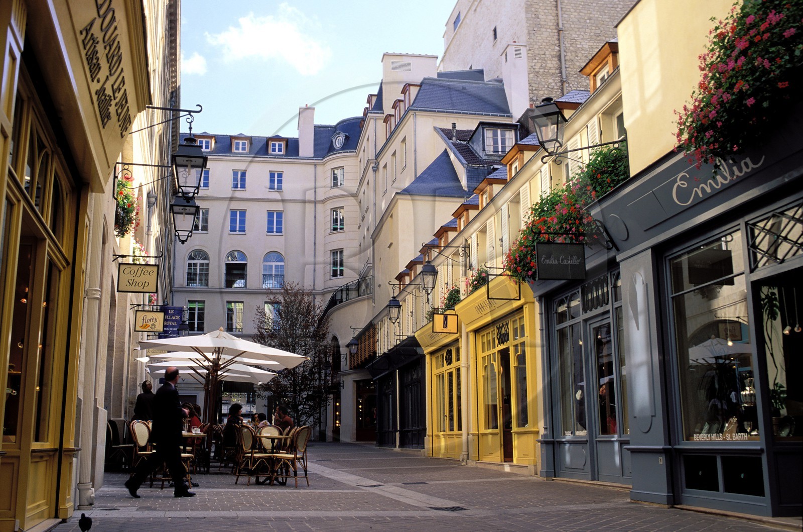 France, Paris (75), passage Berryer