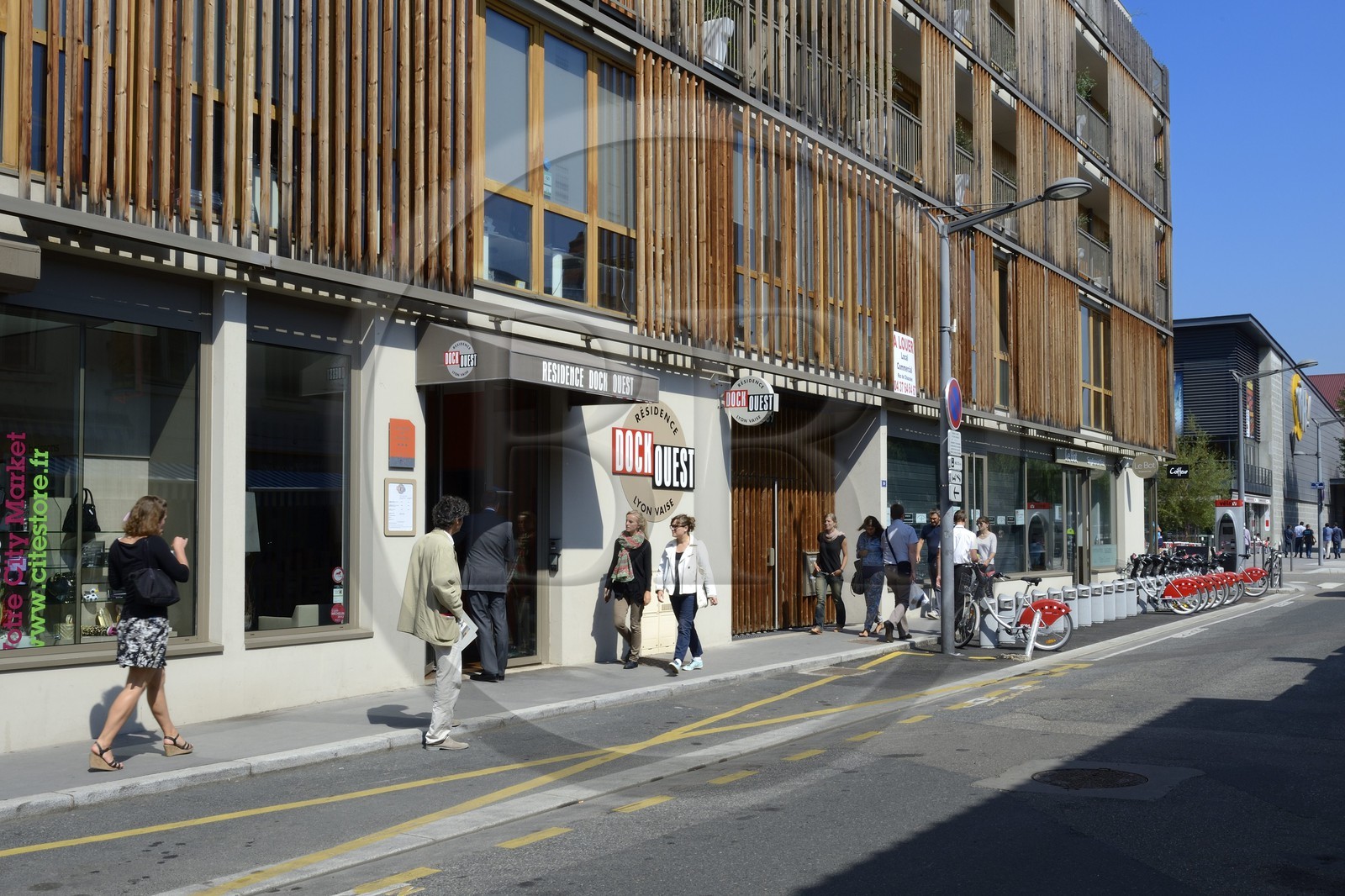 France, Rhône (69), Lyon, quartier de Vaise, Résidence Dock Ouest, hotel du groupe Bocuse