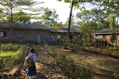 Tanzanie, région de Morogoro, les Monts Uluguru, école primaire du village de Kiroka
