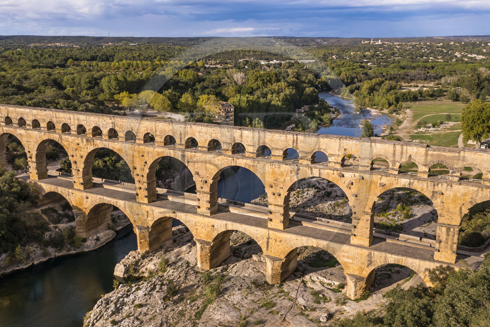 France, Gard (30),  (vue aérienne)