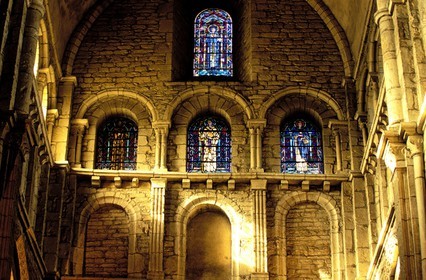 France, Saône-et-Loire (71), Paray-le-Monial, basilique du Sacré-Cúur (fin 11ème Siècle)
