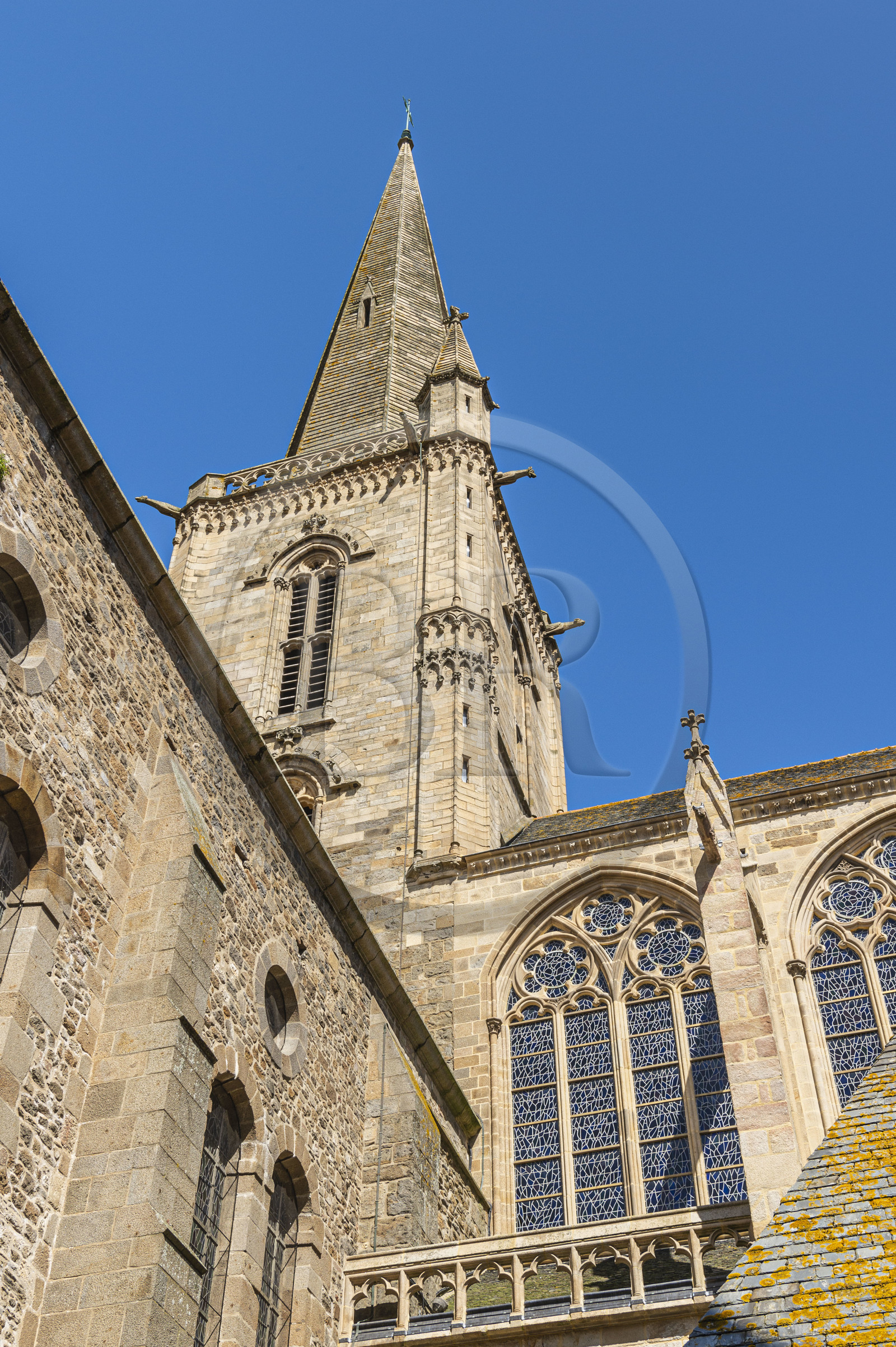 France, Ille et Vilaine, Cote d'Emeraude (Emerald Coast), Saint Malo, Saint Vincent Cathedral