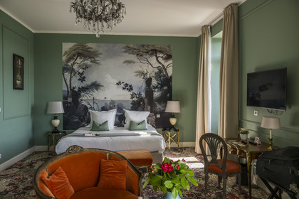 France, Vaucluse (84), L'Isle-sur-la-Sorgue, le Grand Hotel Henri