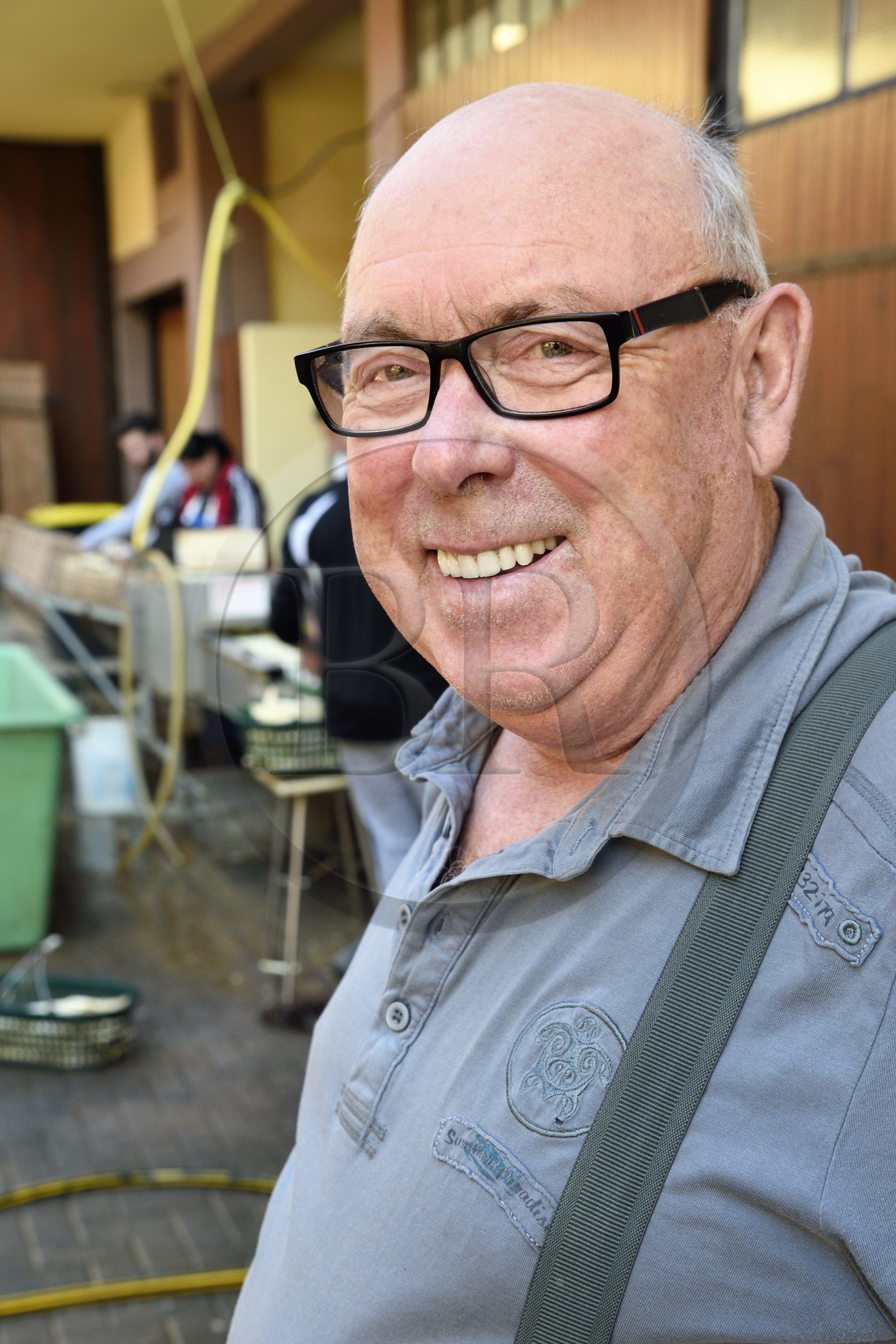 France, Bas Rhin, Fessenheim-Le-Bas, Ferme Weckel, Leon Weckel