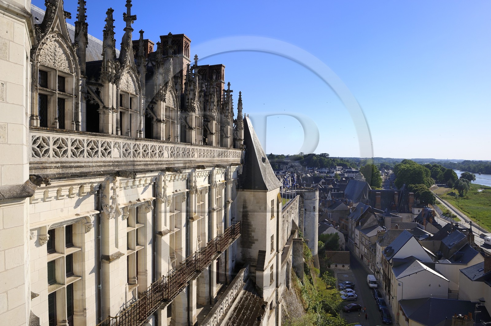 France, Indre et Loire, Amboise, Loire Valley listed as World Heritage by UNESCO, Chateau d'Amboise, the dwelling of the King