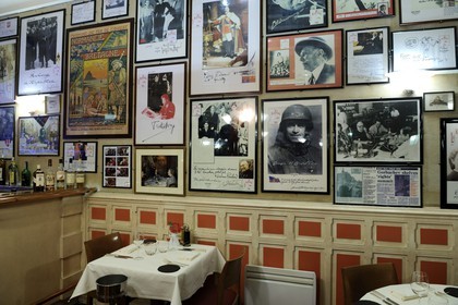 France, Manche (50), Mont-Saint-Michel, le restaurant de la Mère Poulard