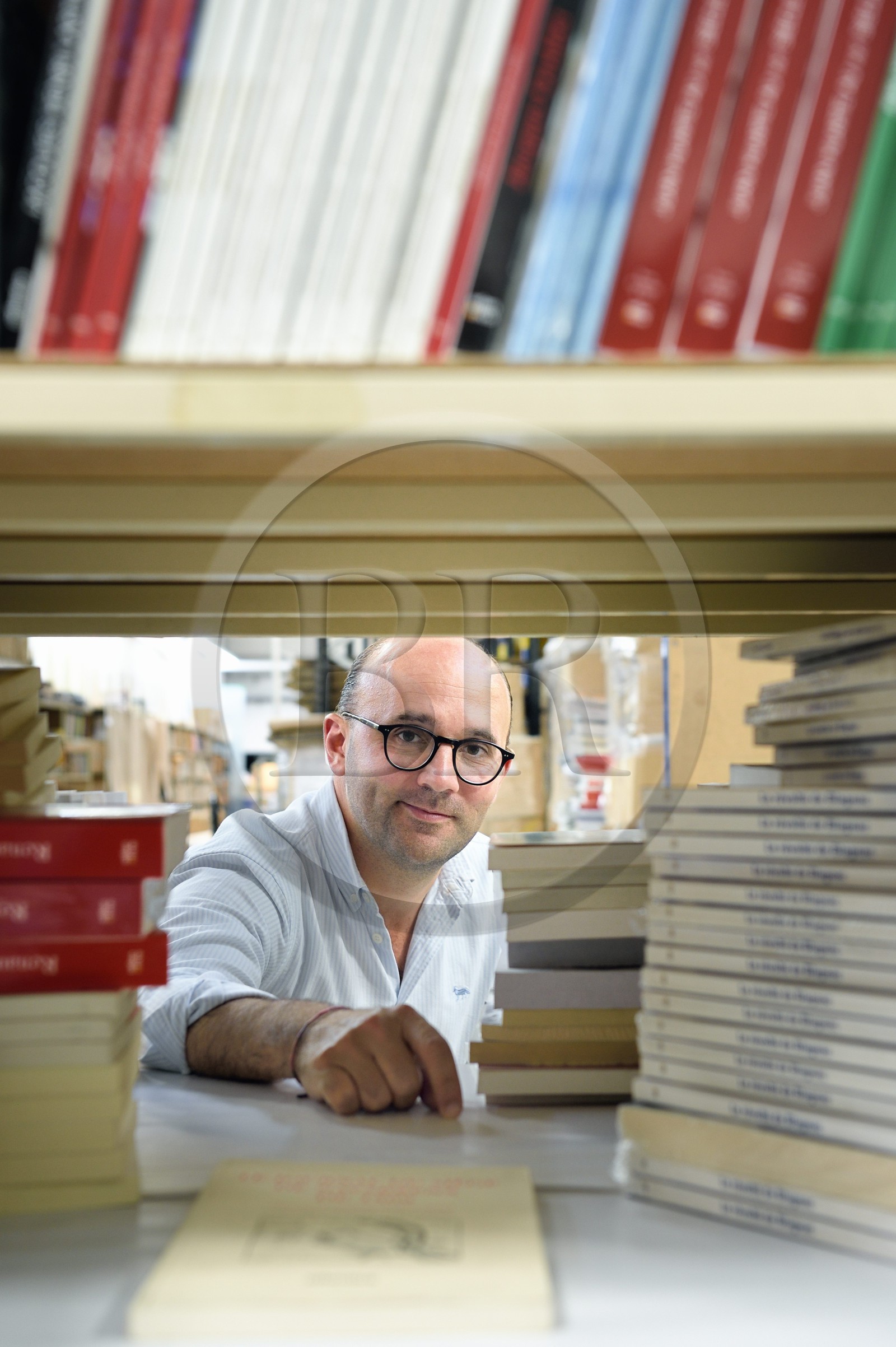 France, Pyrénées-Atlantiques (64), Pays-Basque, Biarritz, Jean Le Gall directeur général des Editions Atlantica