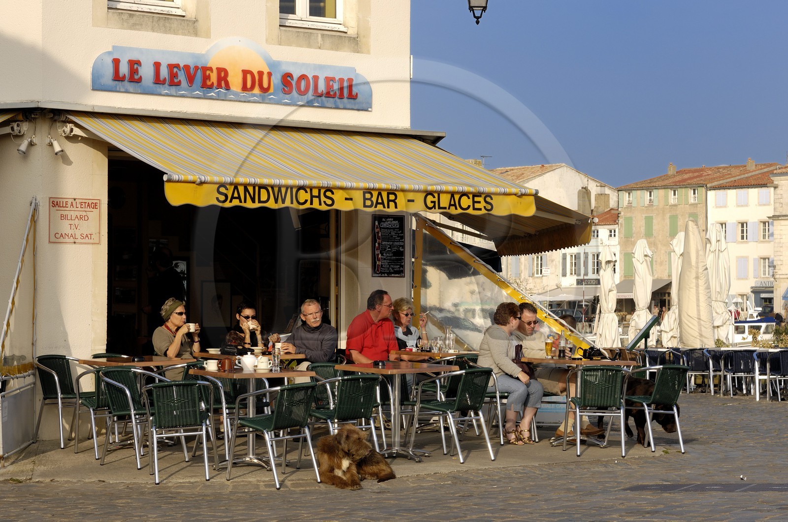France, Charente-Maritime (17), ile de Ré, ville de Saint-Martin-de-Ré