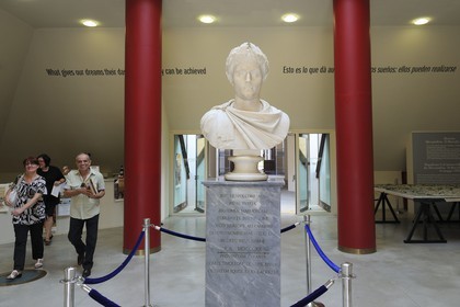 Italy, Piedmont, Marengo Museum, the Battle of Marengo was fought on 14 June 1800 between the victory French forces under Napoleon Bonaparte and Austrian forces near the city of Alessandria 70km north of Genoa