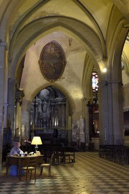 France, Var (83), Toulon, cathédrale Sainte-Marie-de-la-Seds