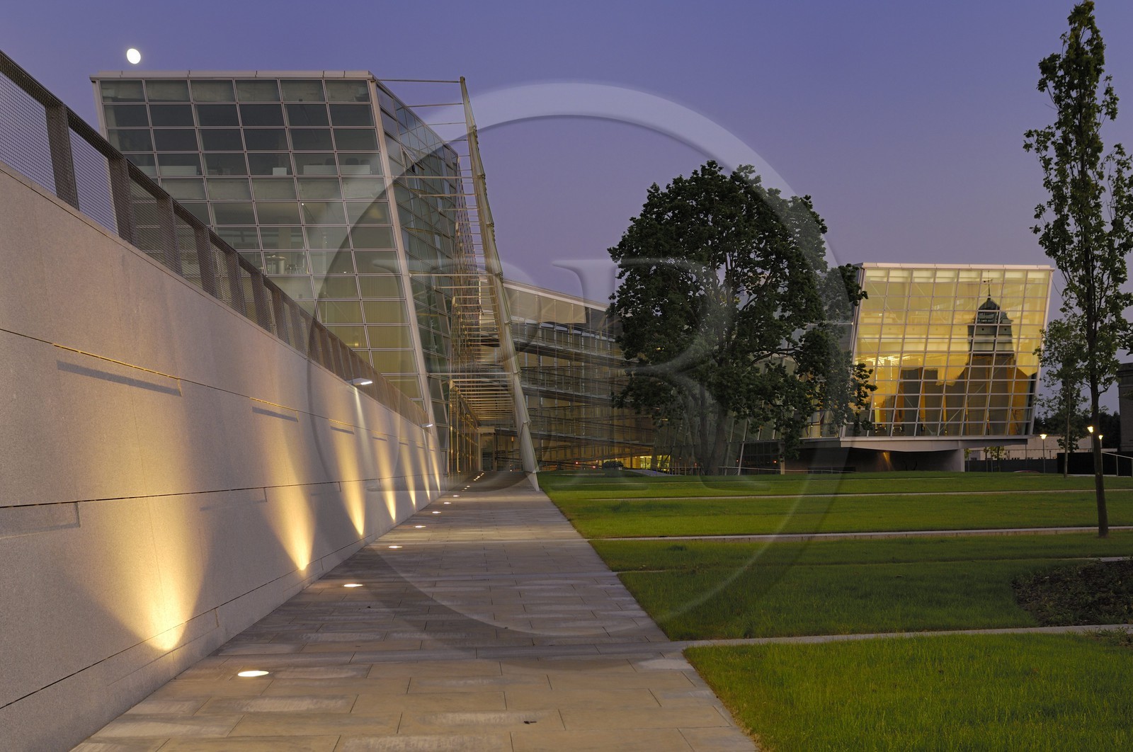 Republic of Ireland, County Kildare, Naas, the Kildare County Council, by architects Heneghan.Peng Architects