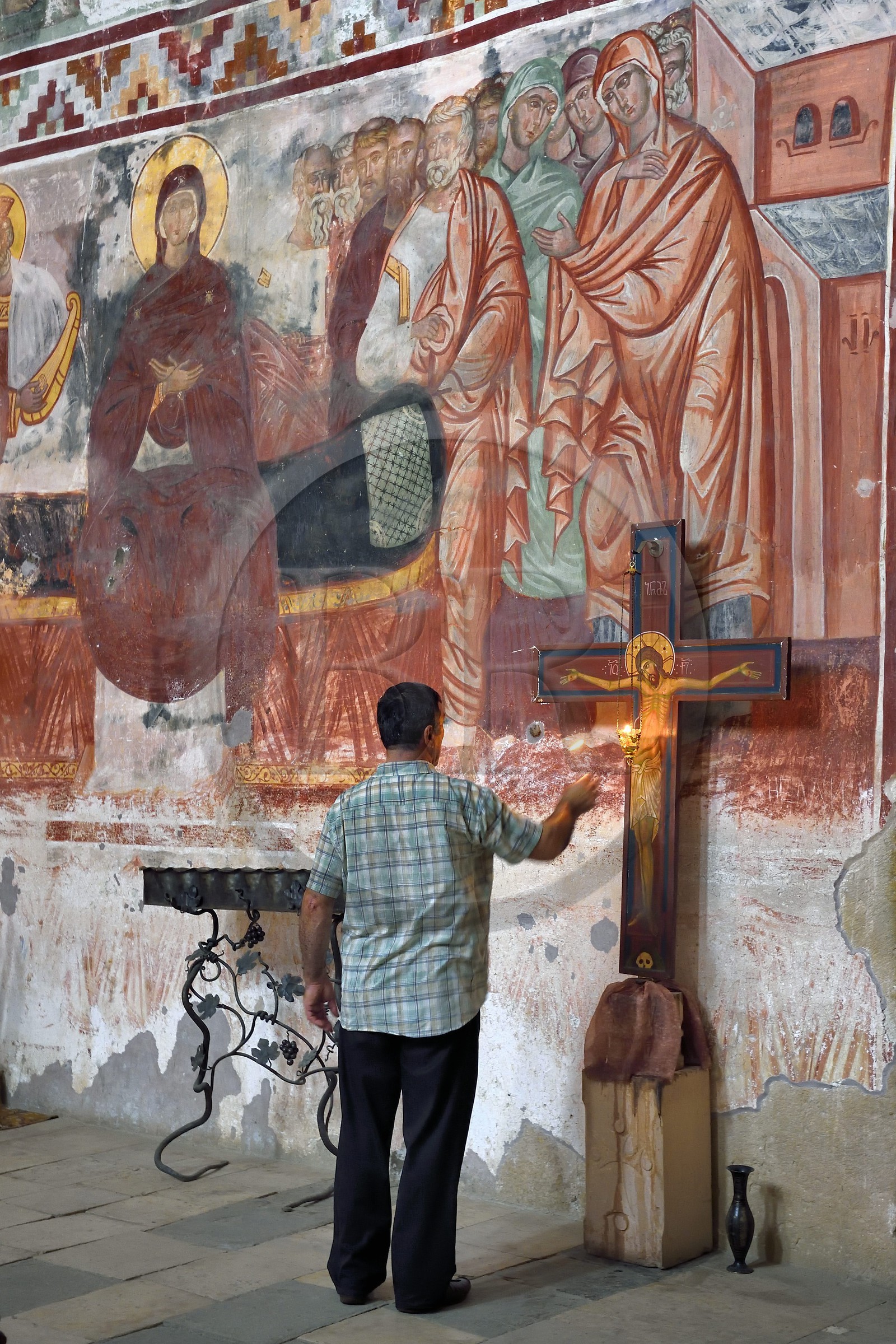 Georgia, Imereti, Kutaisi, Gelati Monastery, listed as World heritage by UNESCO