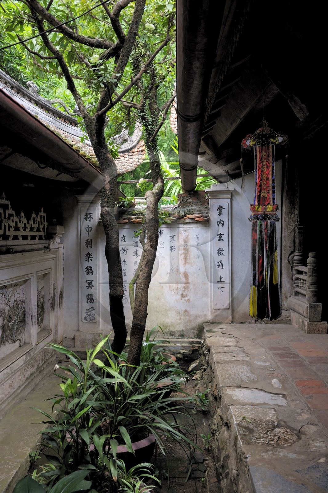 Vietnam, province de Ha Tay, pagode Thay ou pagode du Maître